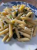 Penne rigate al zapallito verde