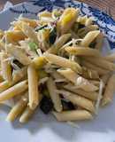 Penne rigate al zapallito verde