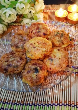A picture of Tawa Aloo tikki.
