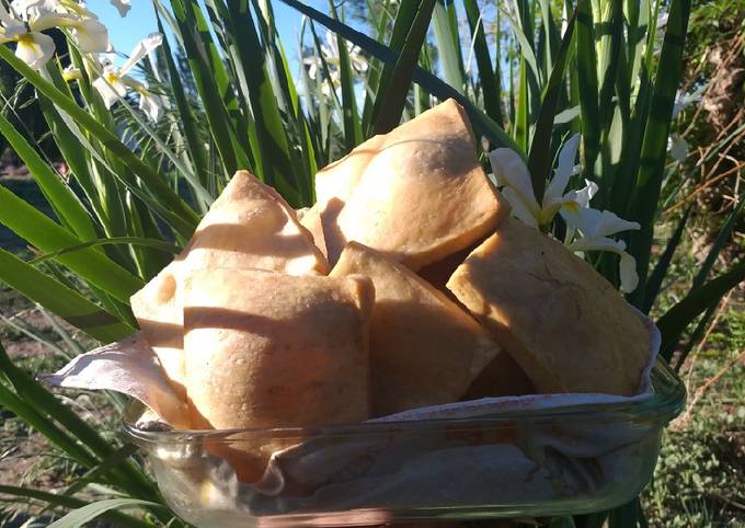 Tortas fritas sin levadura y con harina 000 Receta de Cindy Evans👩‍🍳