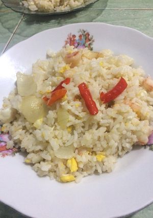 Foto resep Nasi goreng udang