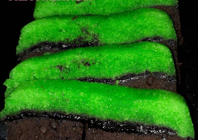 Resep Brownies Pandan ala Amanda yang Bikin Ngiler