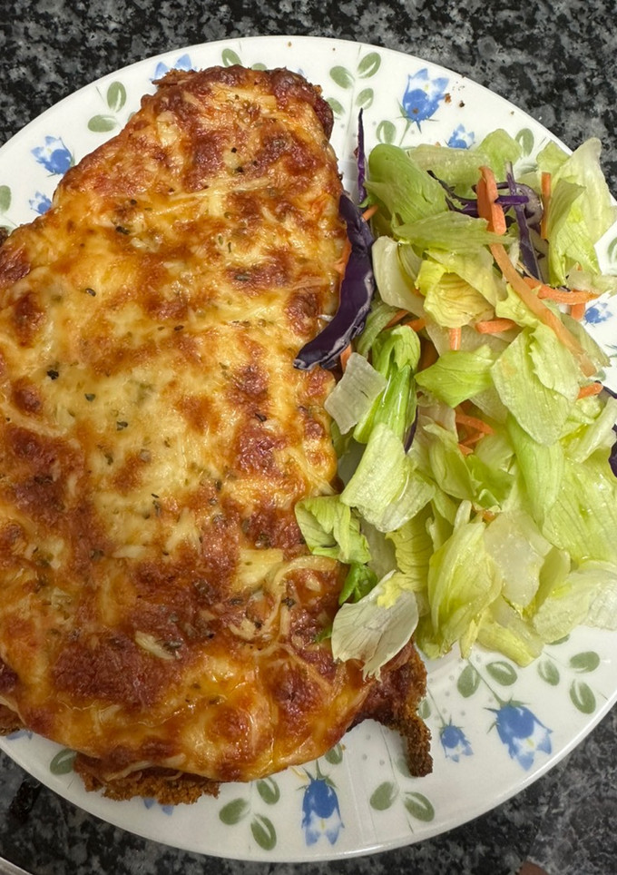 Una foto de 460. Milanesa a la napolitana (principal carne)