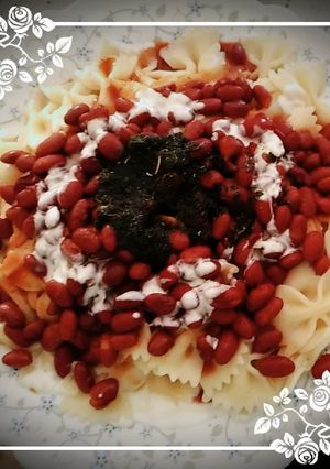 عکسی از دستور ماکارونی الناز پز
