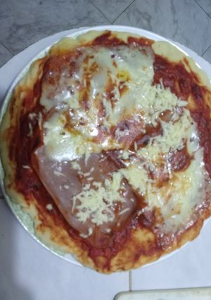 Una foto de Pizza de Harina Leudante