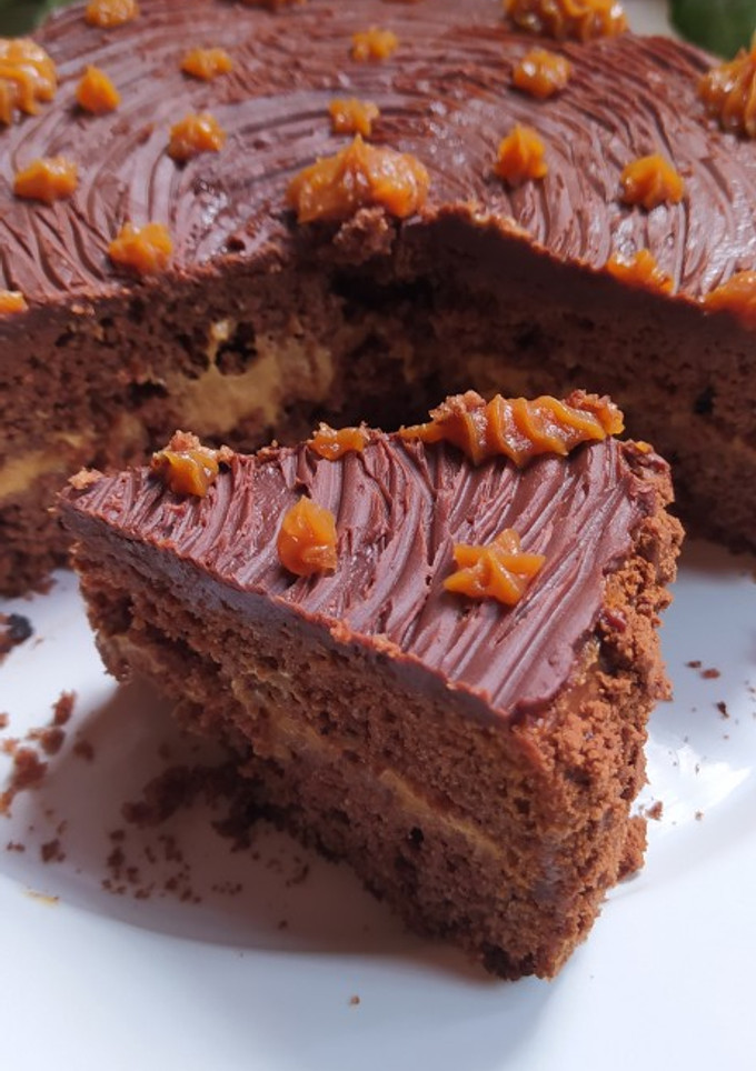Una foto de Torta de Chocolate y Dulce de Leche