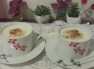 صورة لوصفة مشروب السحلب الساخن☕☕