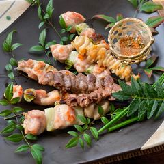 A picture of Japanese Yakitori (焼鳥 skewer-grilled chicken)②.