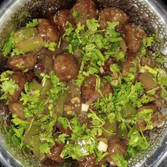 A picture of Chilli soya recipe.