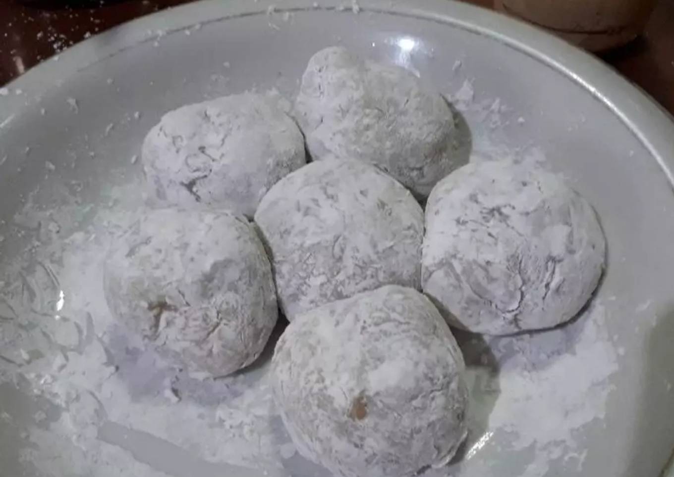 Resep Mochi kacang bulat atau mochi gunting Resep Mochi kacang bulat atau mochi gunting