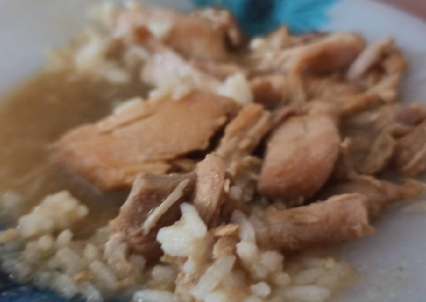 Pollo en salsa de miel y soja