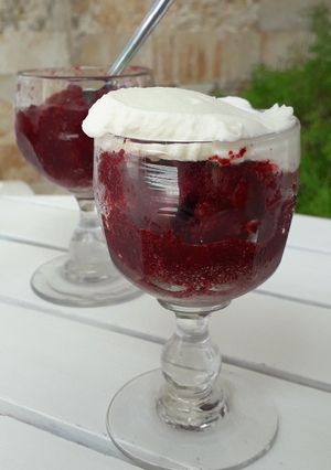 Foto di Granita di gelsi rossi