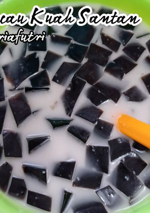 Foto resep Cincau kuah santan
