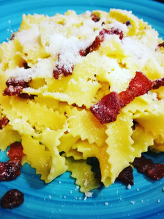 Una foto de Reginotte a la carbonara