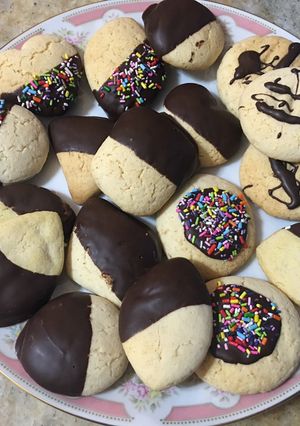 Una foto de Galletitas con leche condensada