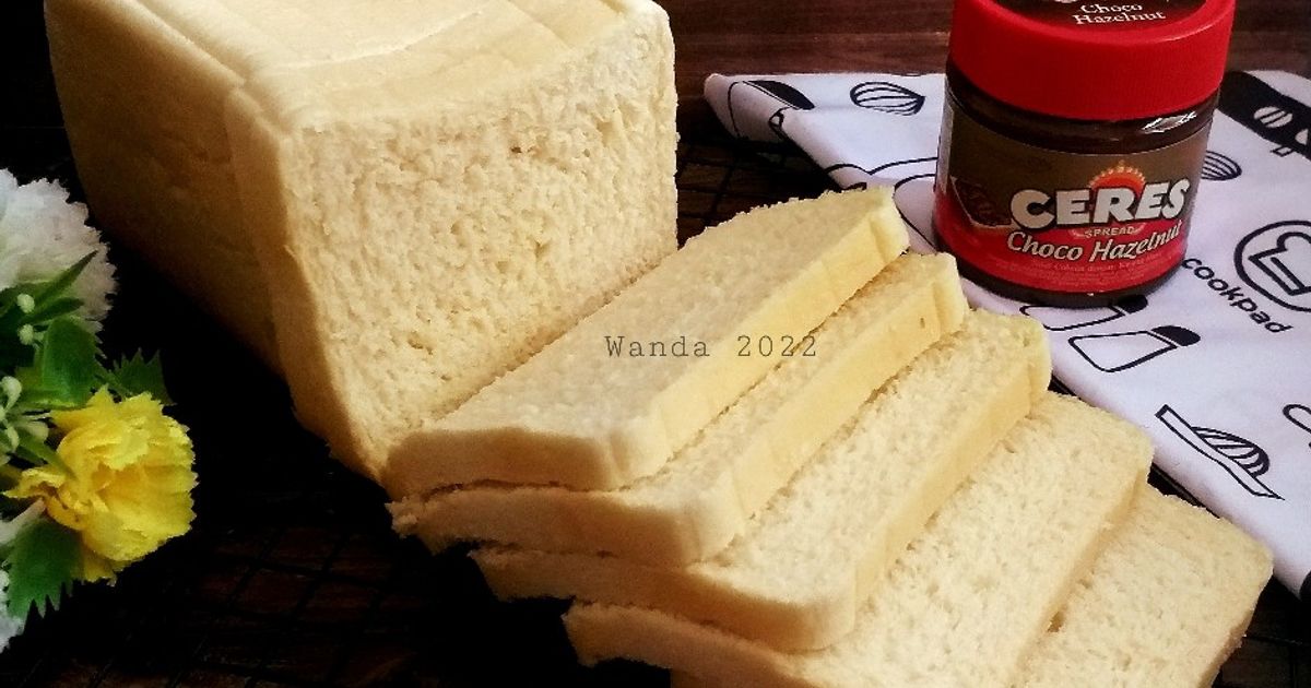 Wanda Roti Resep Roti Tawar Eggless Homemade Metode Sponge & Dough Versi Otang ...