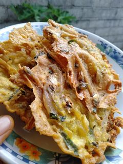 Foto resep Peyek teri (bumbu sederhana)