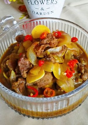 Foto resep Daging Iris Kecap Pedas