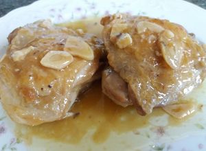 Foto principal de Contramuslos de pollo al ajillo