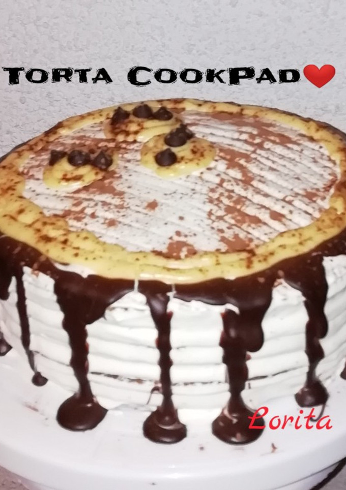 Una foto de Torta Cookpad 🎂❤️