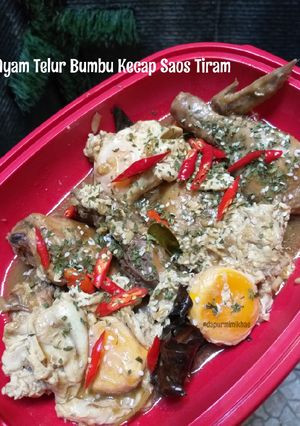 Foto resep 4. Ayam Telur Bumbu Kecap Saos Tiram