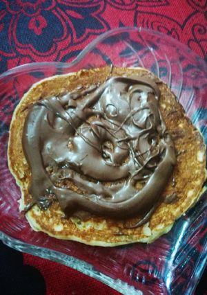 صورة لوصفة بان كيك البسيط بالموز