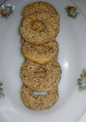 صورة لوصفة قراقيش بالسمسم للفطار