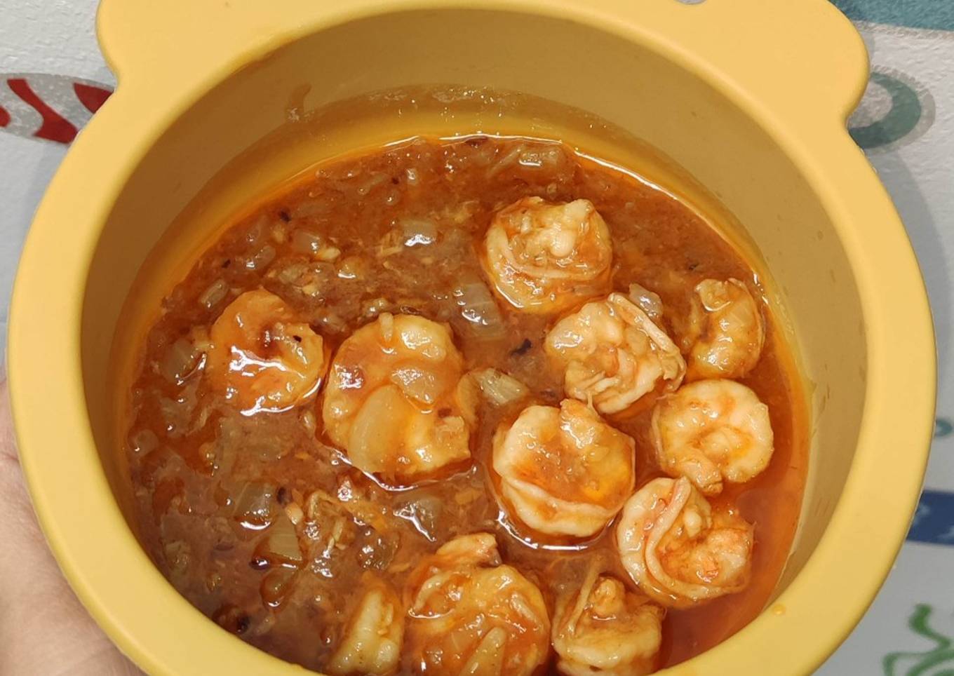 MPASI Ay ay 1y+ (udang asam manis)