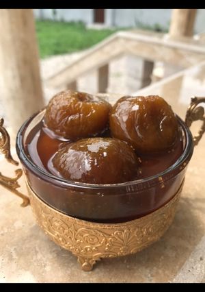 عکسی از دستور مربای انجیر