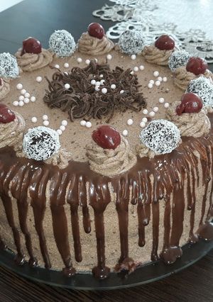 Csokitorta recept fotója