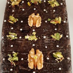 A picture of Sweet Potato Chocolate Fudge.
