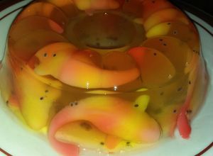 Foto resep Puding Kolam dan ikan Koi 😀😘 (menu ramadhan)