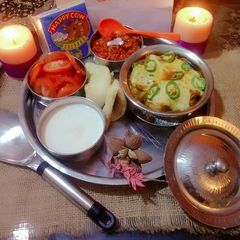 A picture of Darbari CHEESE Chicken Handi.