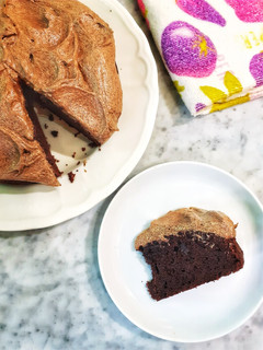 Foto resep Easy Delicious Chocolate Cake -- No mixer