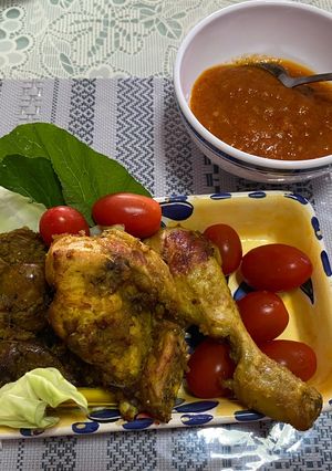 A picture of Ayam Goreng Lengkuas.