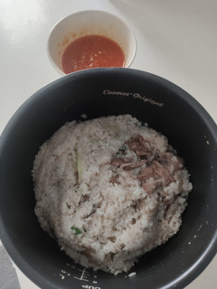 Foto resep Nasi Ayam Ricecooker + sambal hainan