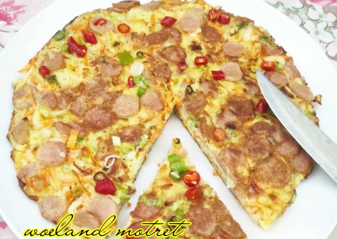 Pizza Telur Teflon