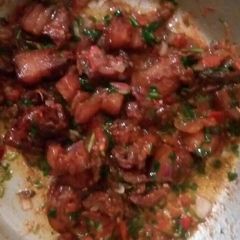 A picture of Wet-fried Pork.