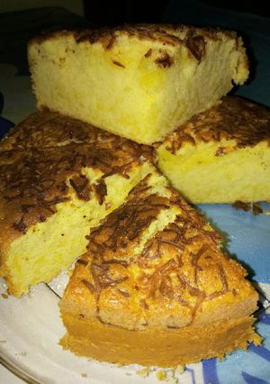 Foto resep Bolu keju panggang lembut 😋