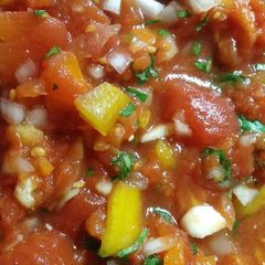 A picture of Big Poppa's Spicy Salsa.