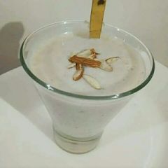 A picture of Banana fig smoothie.