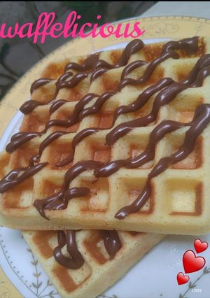 Foto resep Waffle Rasa Pisang