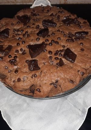 صورة لوصفة كيكة الكوكيز تحفة ولذيذة😋😋