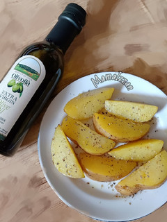 Foto resep Potato Wedges (Teflon) with Olivoila