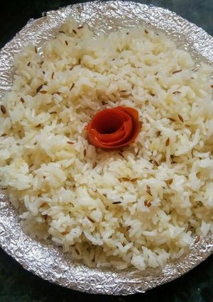 जीरा चावल (Cumin Rice recipe in hindi) रेसिपी मुख्य फोटो
