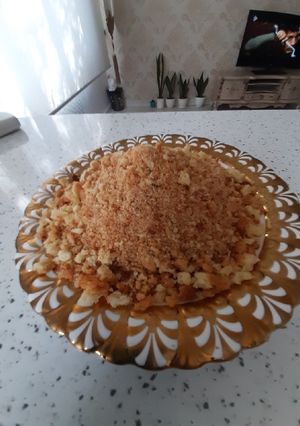 عکسی از دستور آرد سوخاری خانگی
