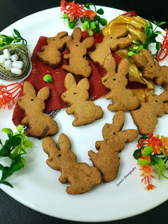 A picture of Peanut Bunny Cookies.