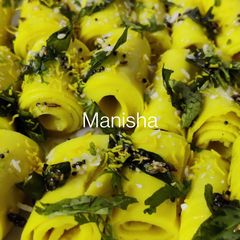 A picture of Khandvi (Suralichi Vadi).