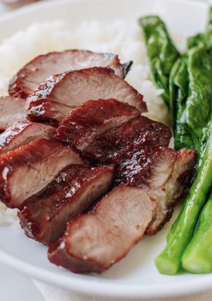 A picture of Post Sous Vide Char Siu (叉烧) Pork Glaze.