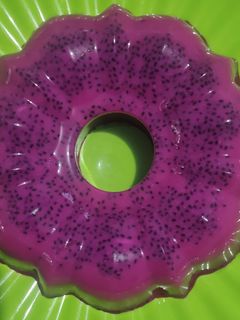 Foto resep Puding Buah Naga